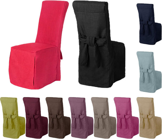 Loft 25 Stylish Fabric Upholstered Dining Chair Slipcovers