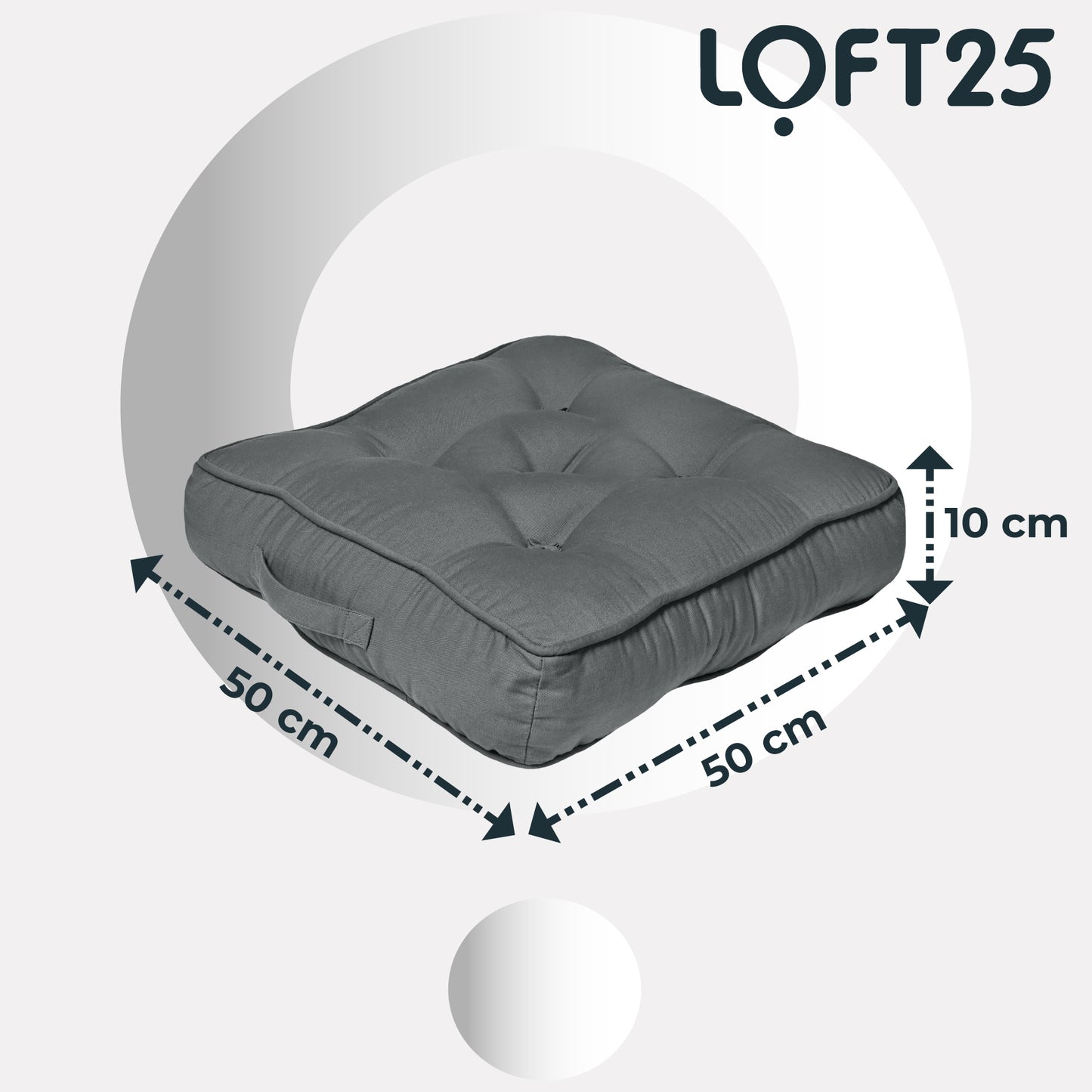 Loft 25 Armchair Cotton Booster Cushion