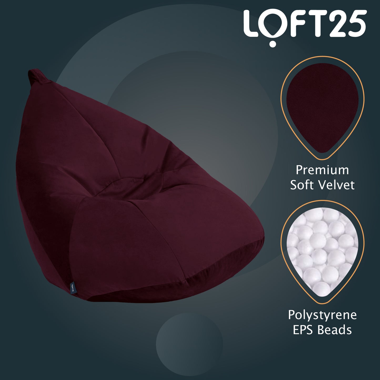 Loft 25 Bean Bag Recliner Chair