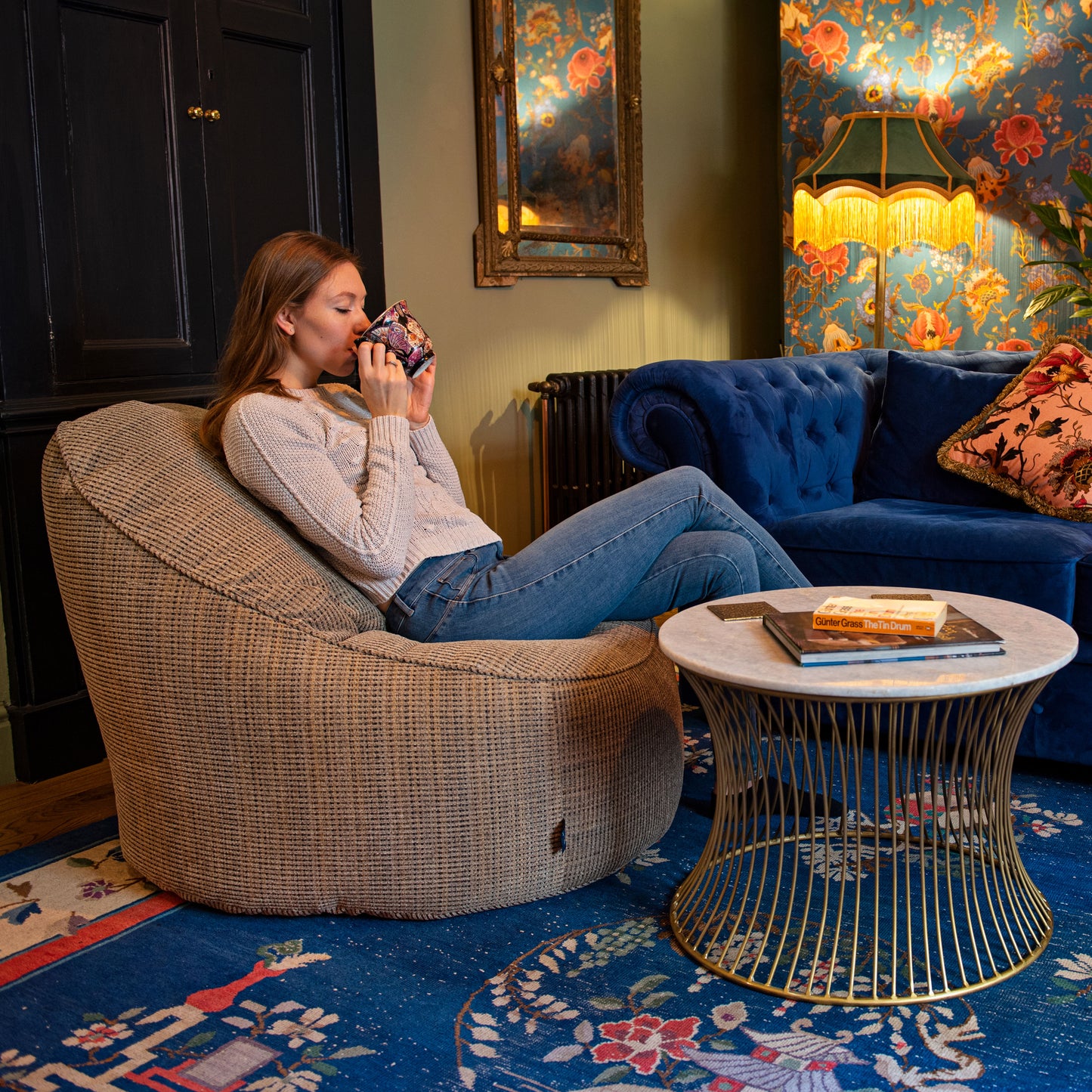 Loft 25 Relaxing Adult Bean Bag Chair 90x100x70