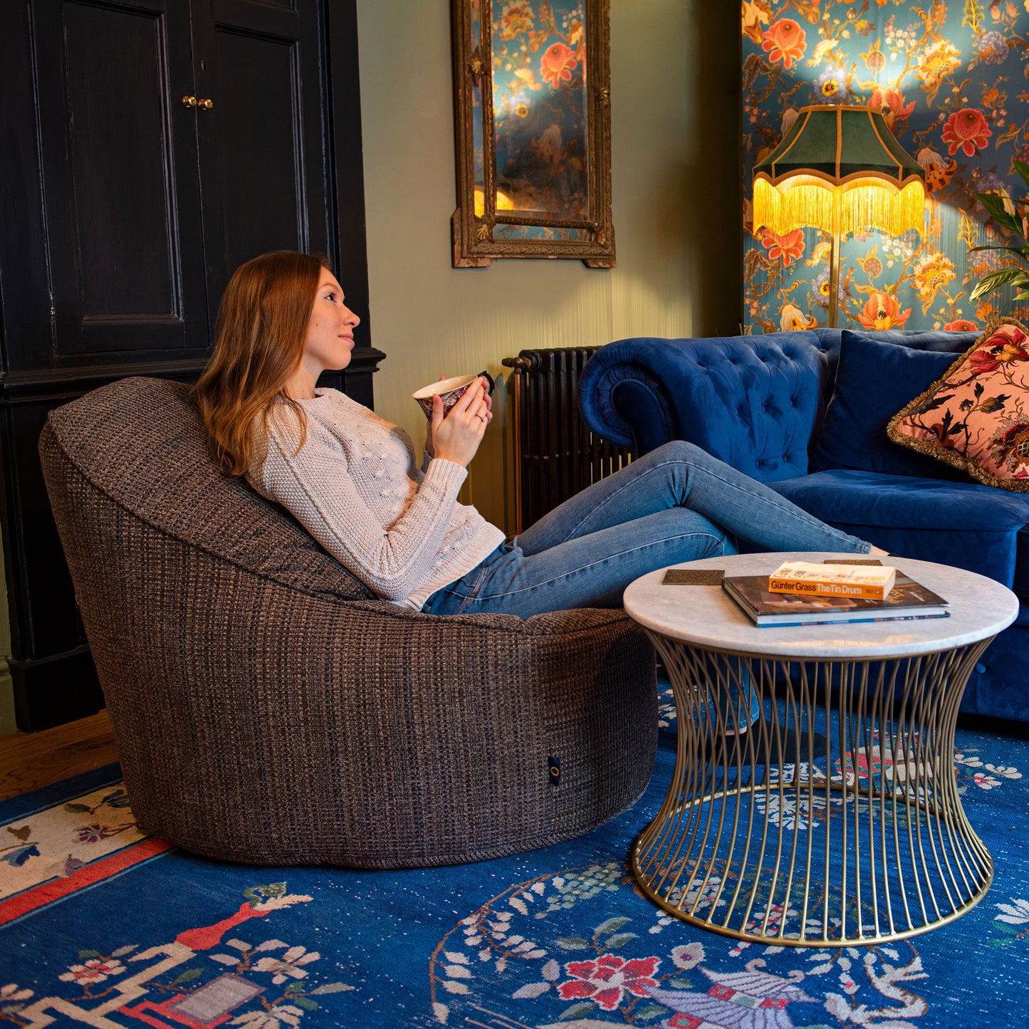 Loft 25 Relaxing Adult Bean Bag Chair 90x100x70