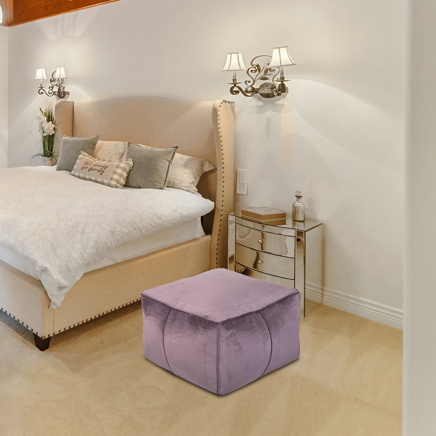 Loft 25 Indoor Living Bean Bag Footstool