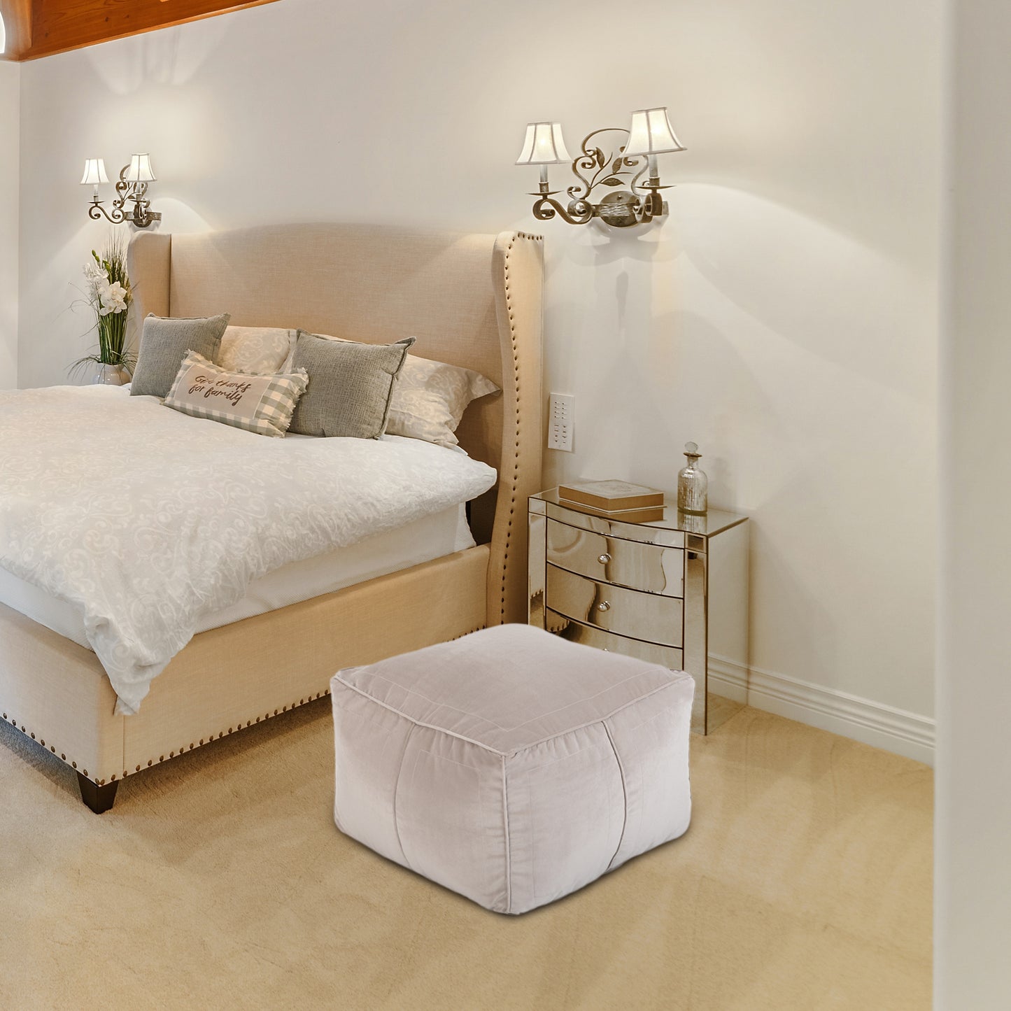 Loft 25 Indoor Living Bean Bag Footstool