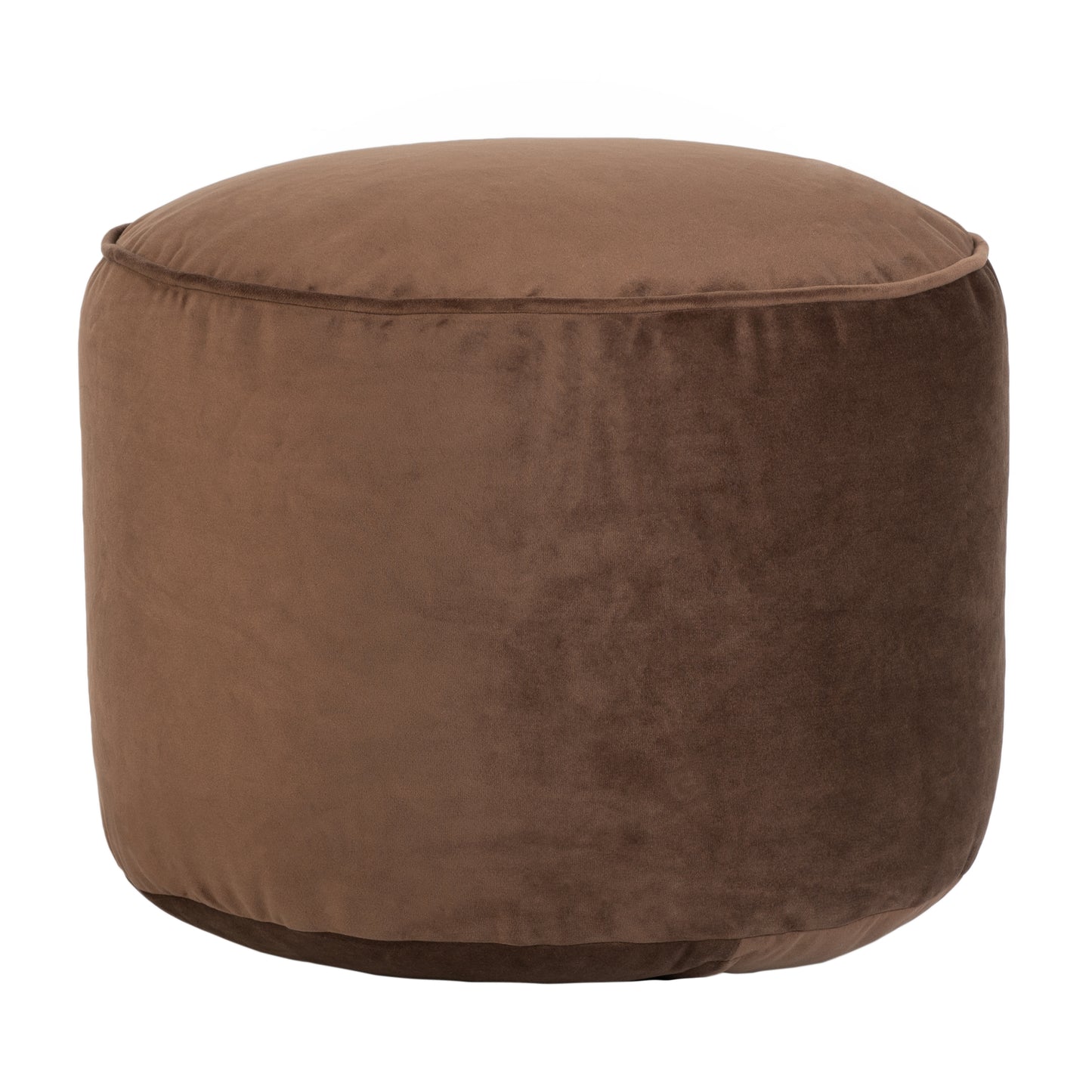 Loft 25 Premium Round Velvet BeanBag Footstool
