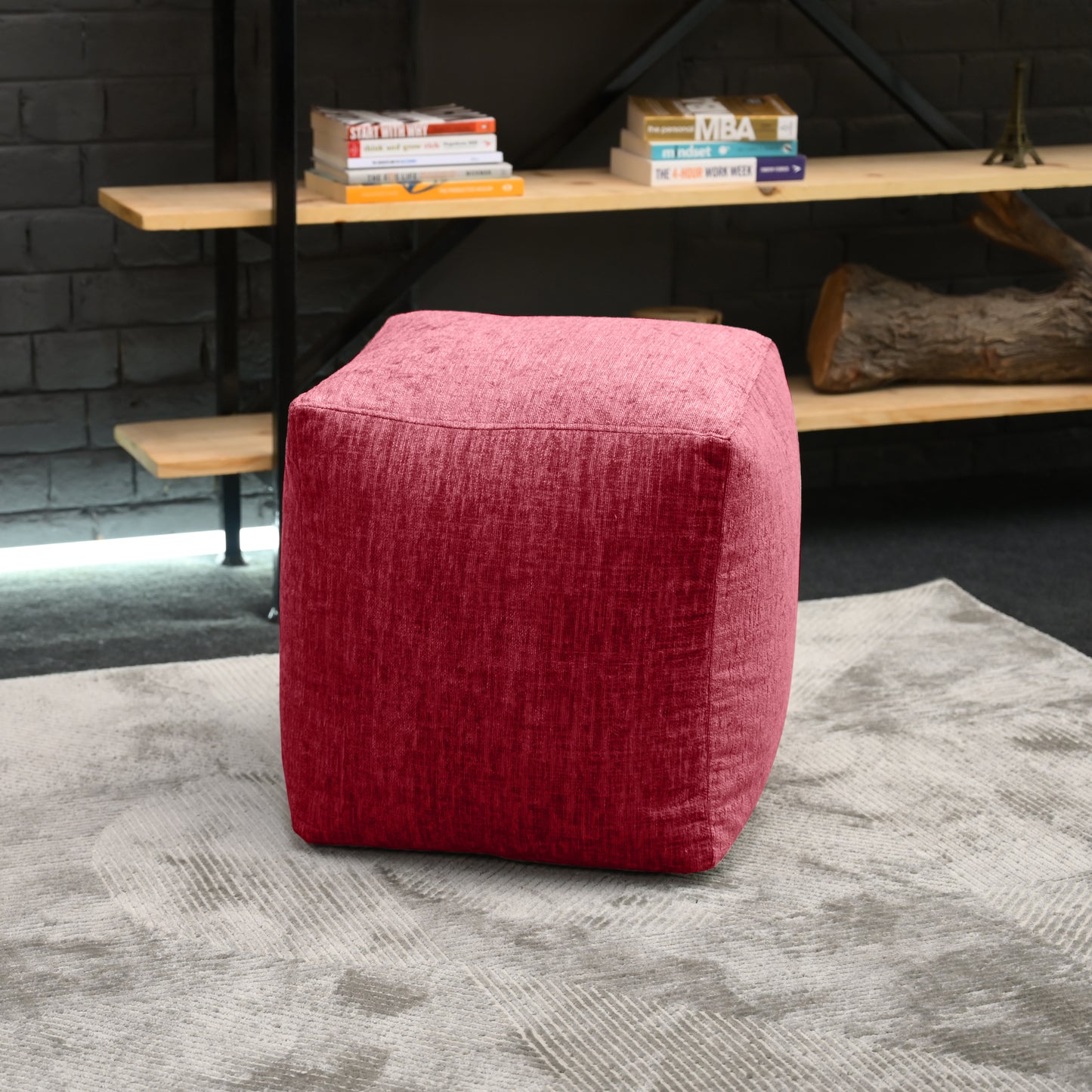 Loft 25 Cube Ergonomic Bean Bag Footstool