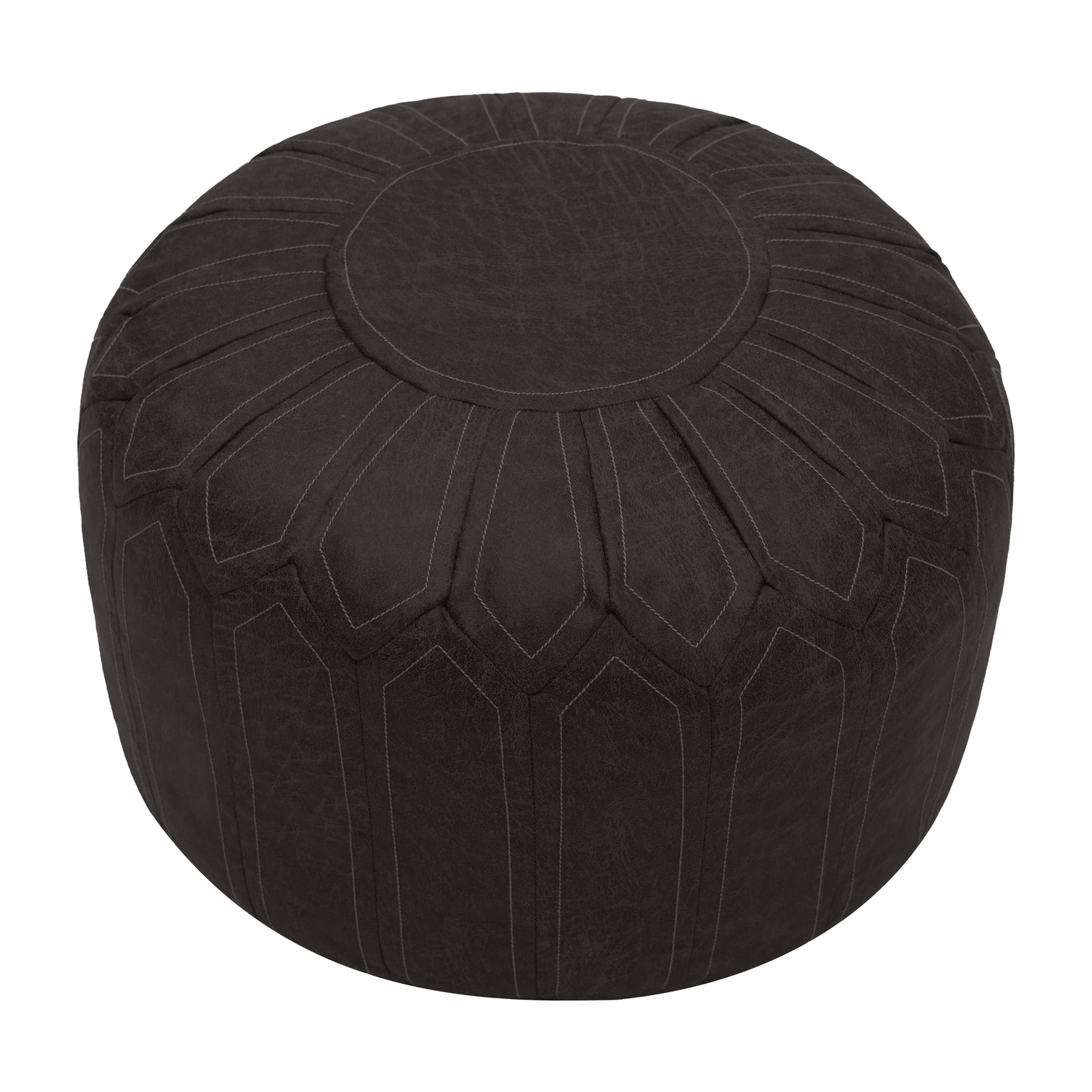 Loft 25 Round Bean Bag Footstool Pouffe