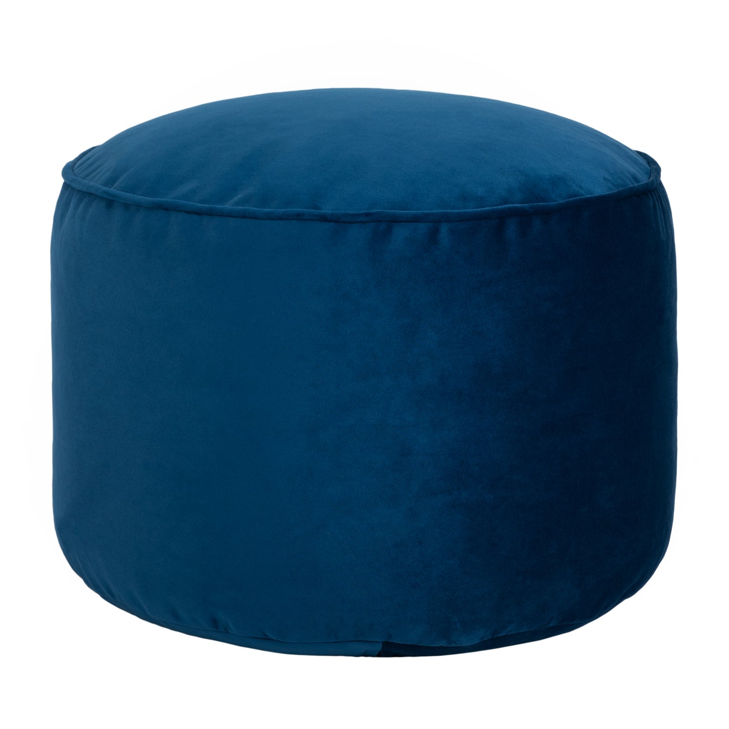 Loft 25 Premium Round Velvet BeanBag Footstool