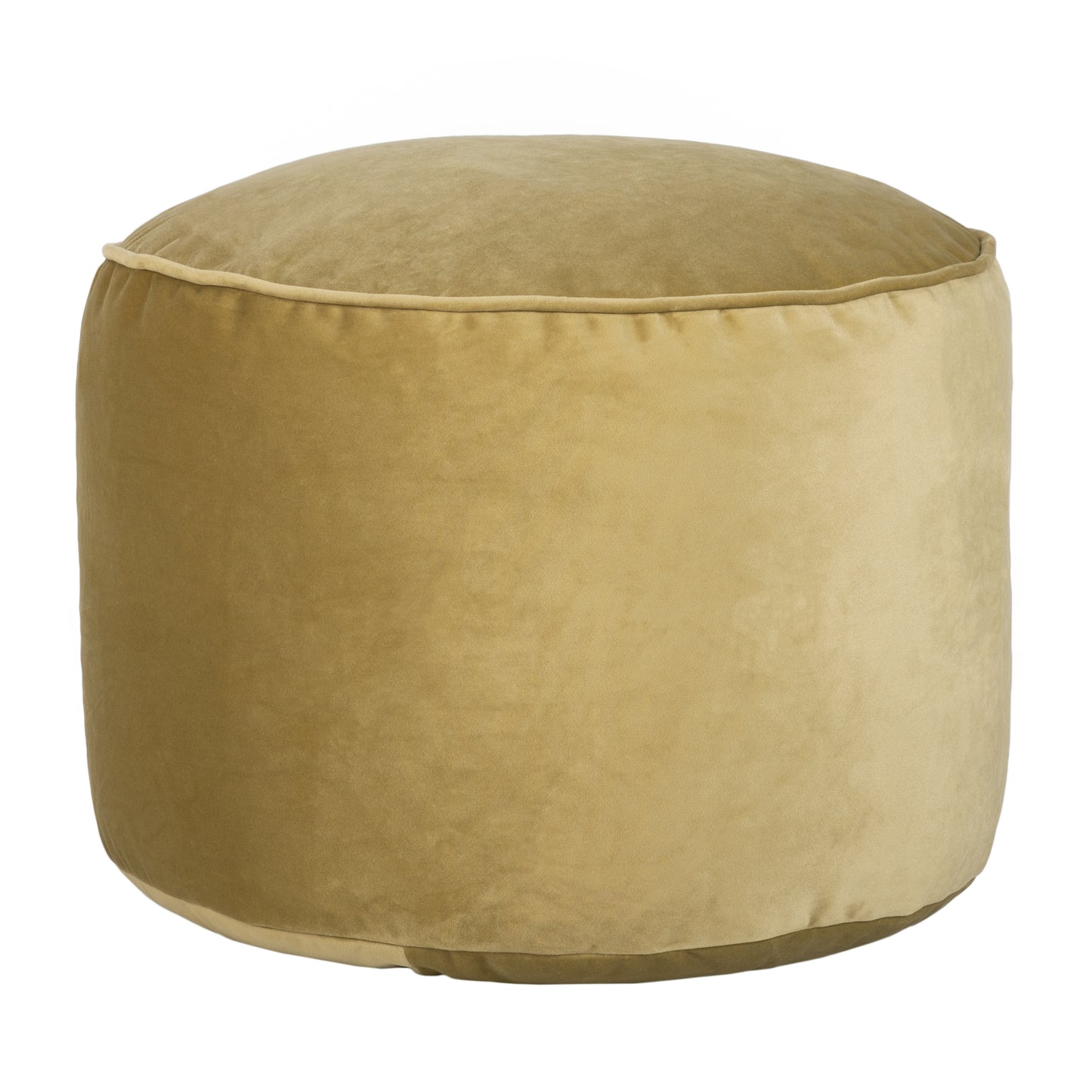 Loft 25 Premium Round Velvet BeanBag Footstool