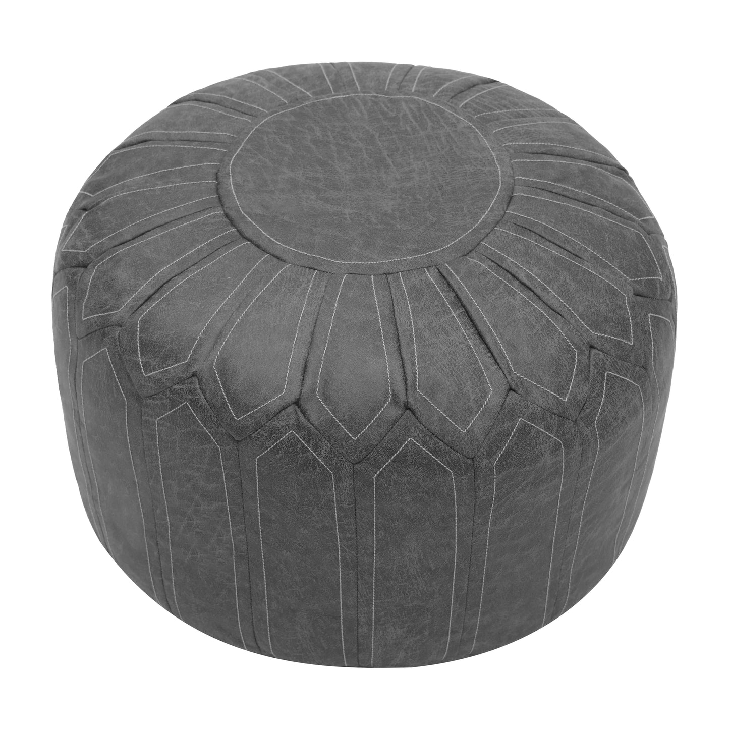 Loft 25 Round Bean Bag Footstool Pouffe