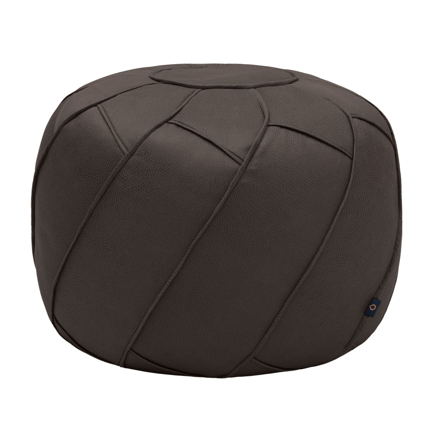 Loft 25 Round Bean Bag Footstool Indoor Living Room Portable Soft Foot Rest