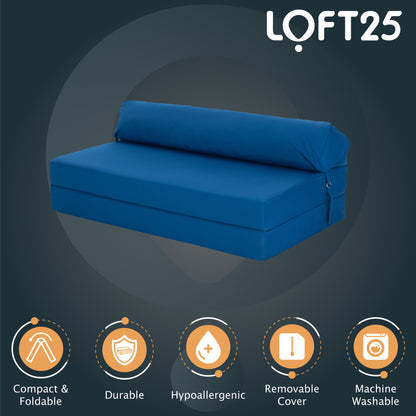 Loft 25 Water Resistant Portable Double Fold Out Z Bed Mattress
