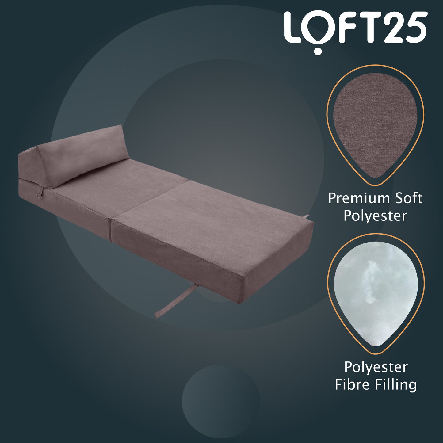 Loft 25 Single Fold Out Chair Graceland Z Bed