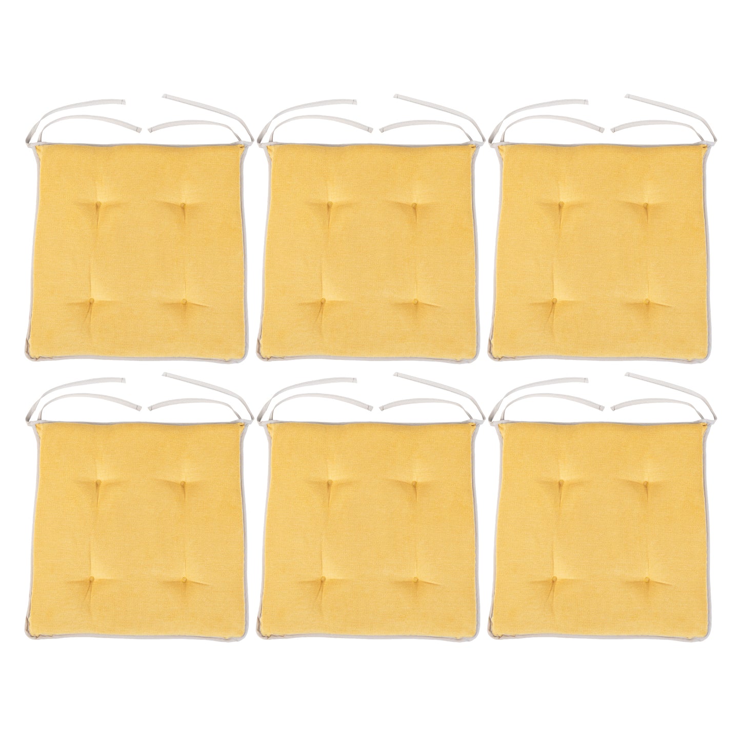 Loft 25 Slip-Free Tufted Foam Chair Seat Pad