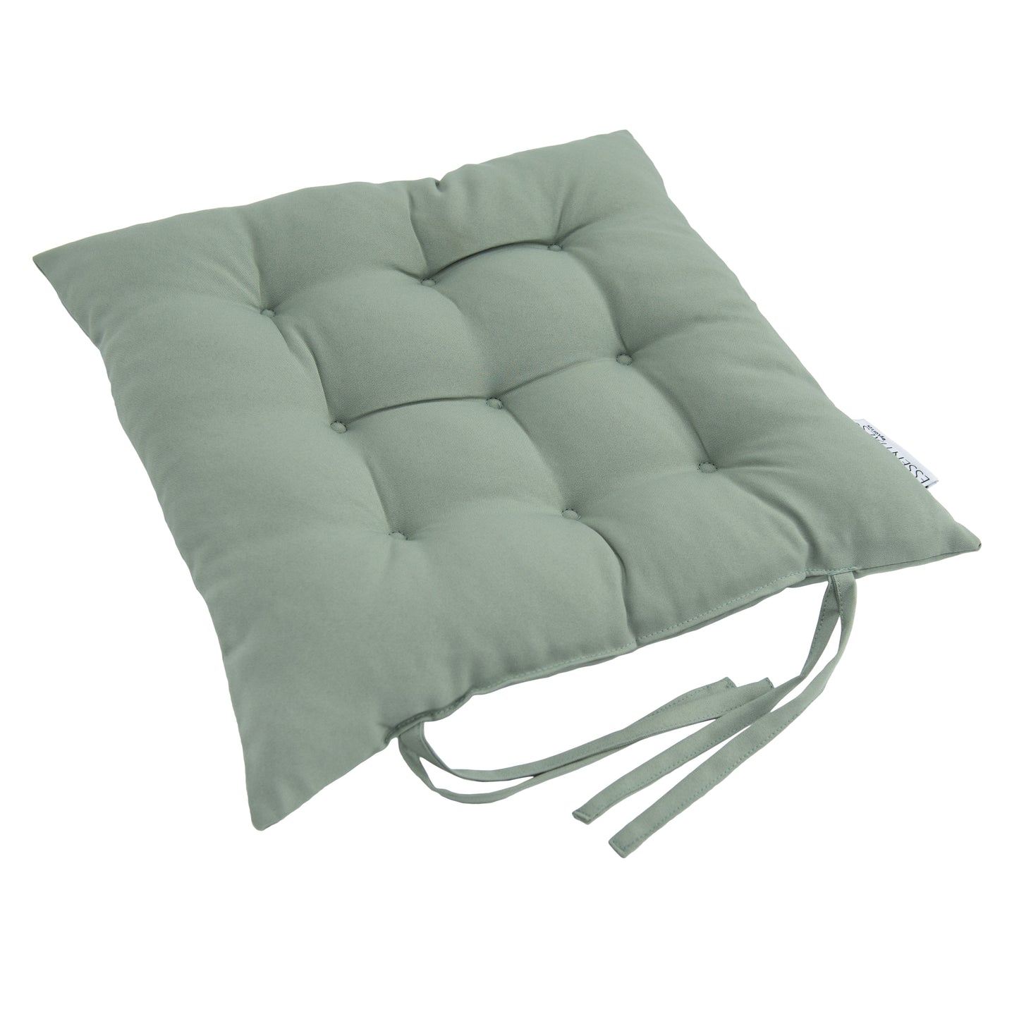 Loft 25 Garden Chair Tufted Seat Pads with Secure Ties