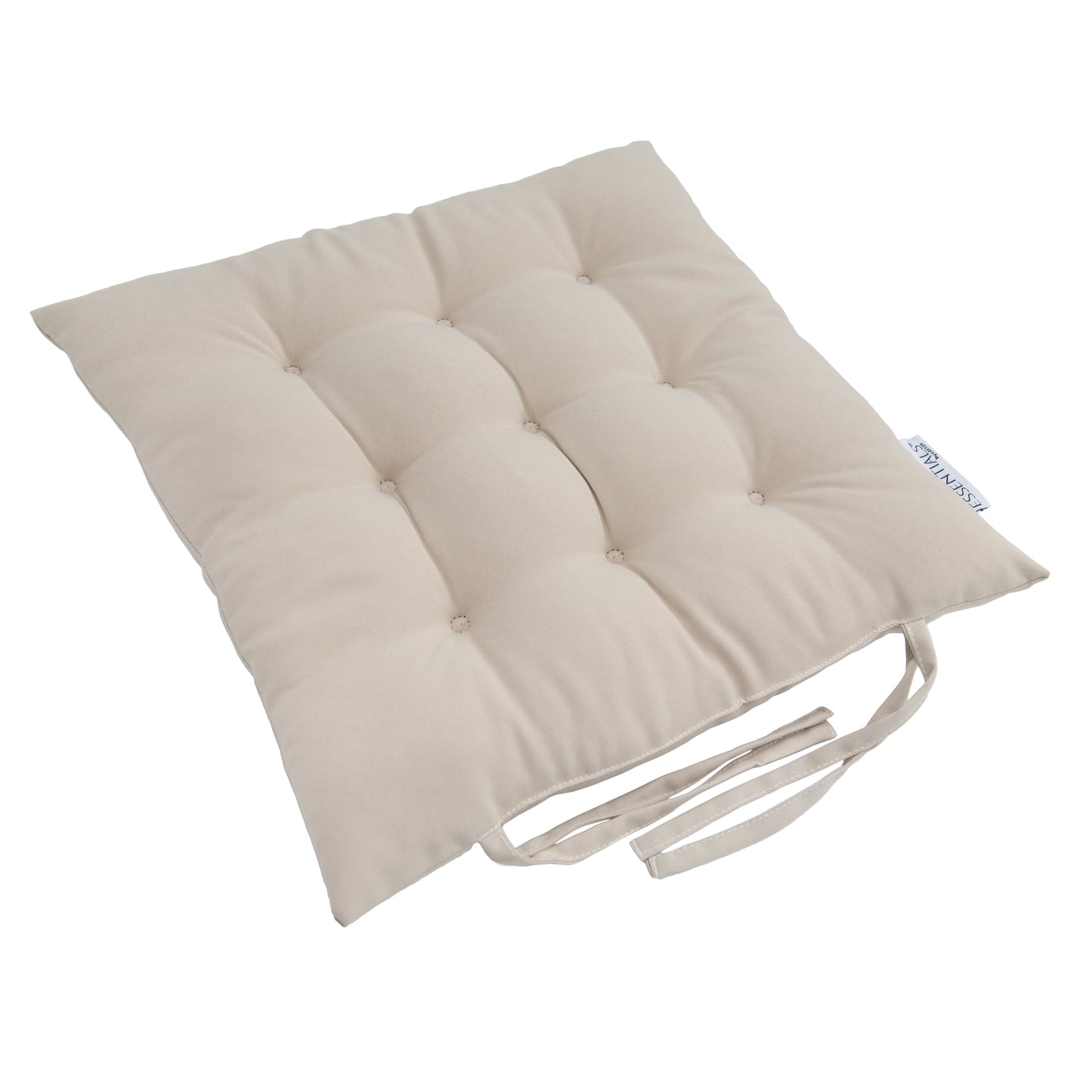 Loft 25 Garden Chair Tufted Seat Pads with Secure Ties