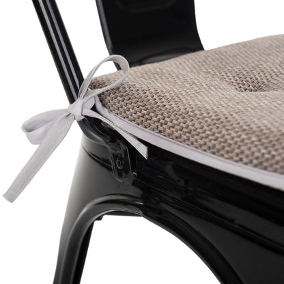 Loft 25 Soft Luxury Non-Slip Tufted Chair Seat Pad