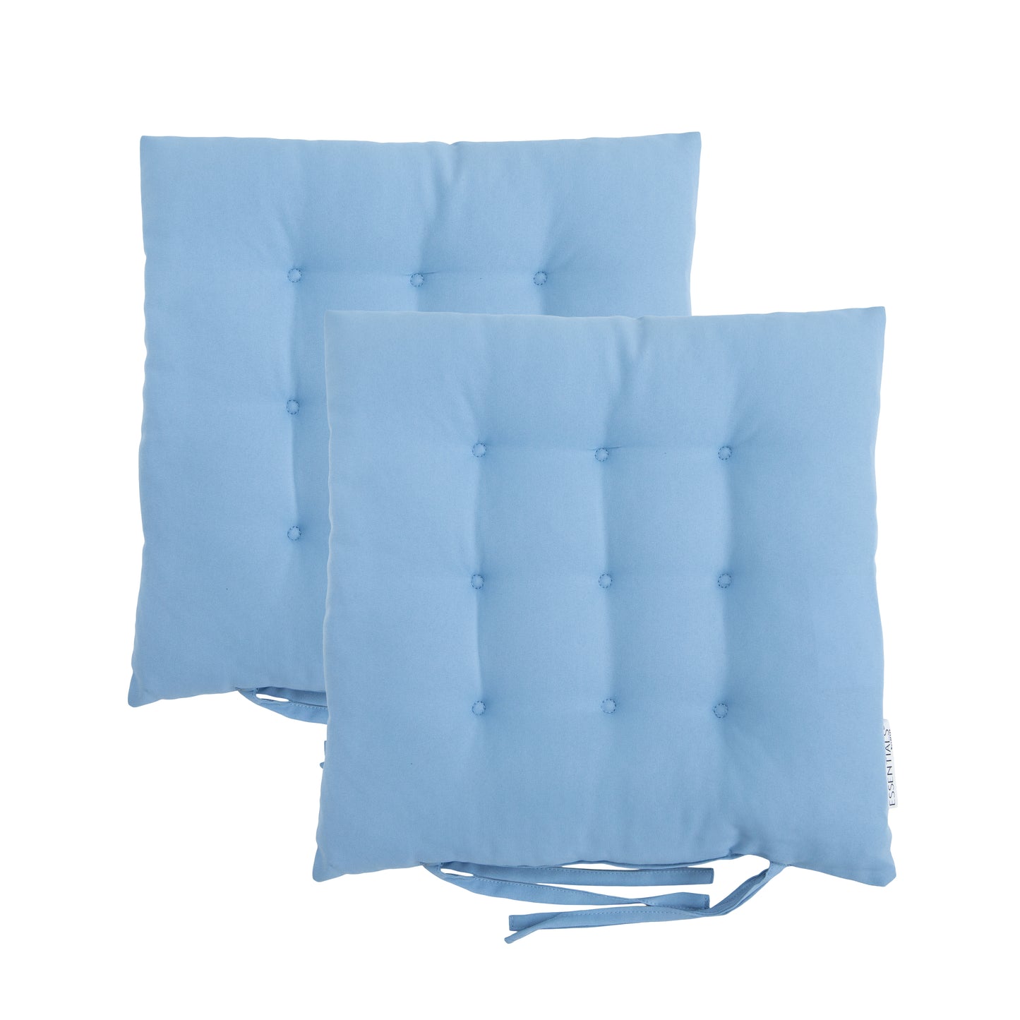 Loft 25 Garden Chair Tufted Seat Pads with Secure Ties