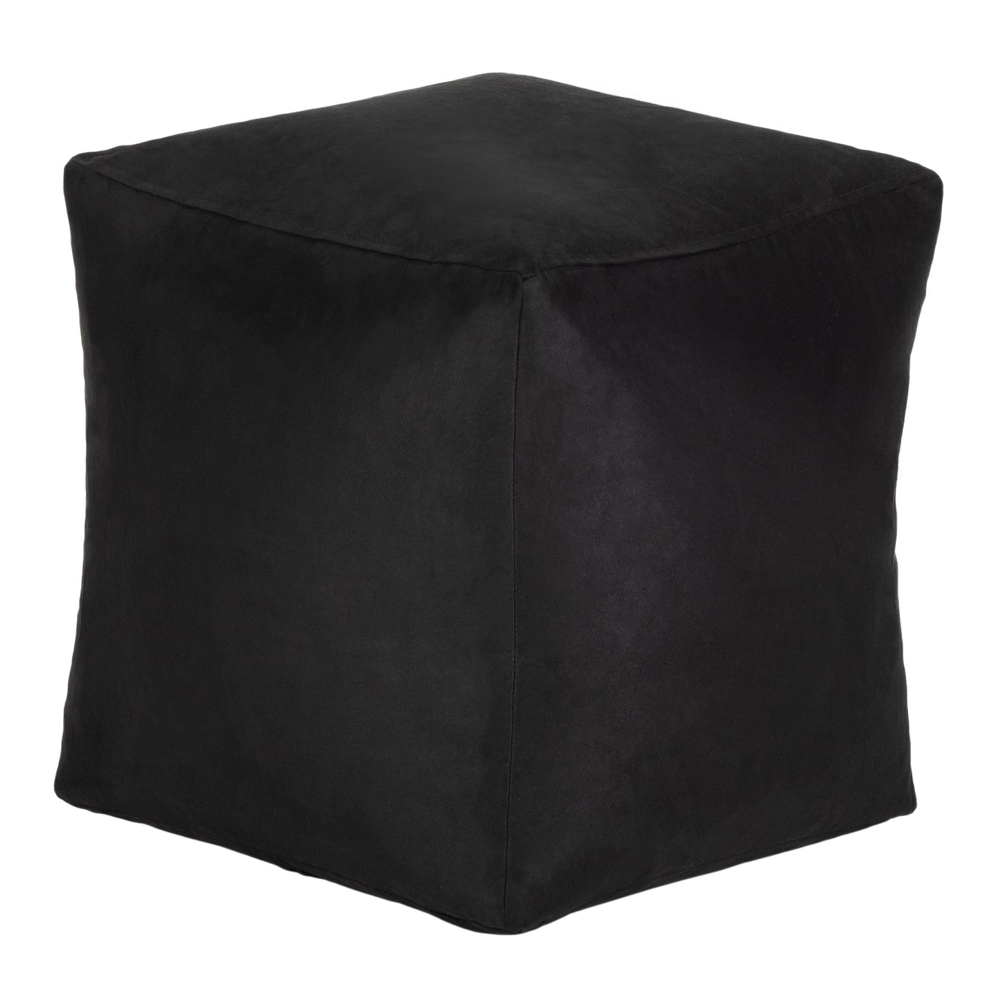 Loft 25 Bean Bag Faux Suede Cube Footstool