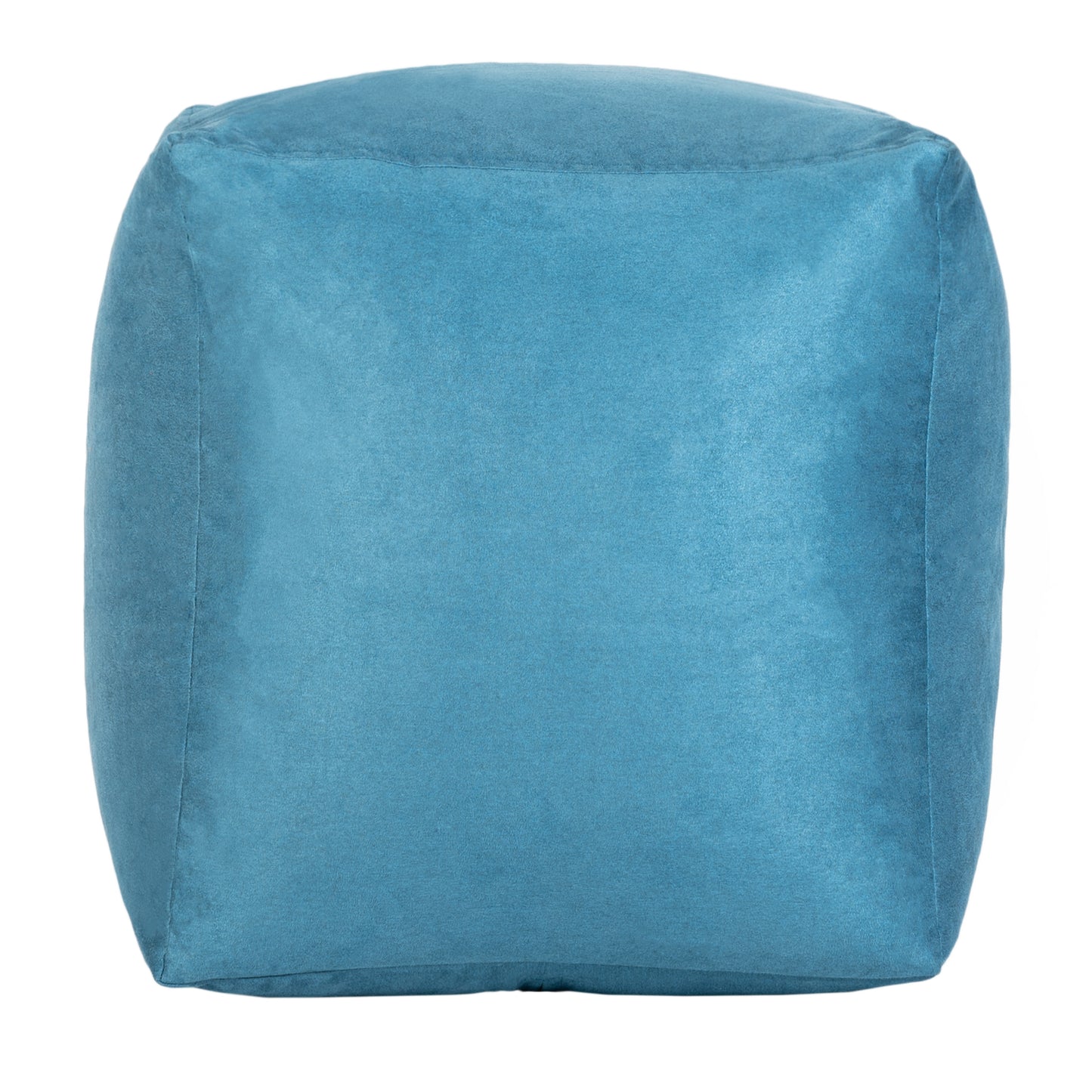 Loft 25 Bean Bag Faux Suede Cube Footstool