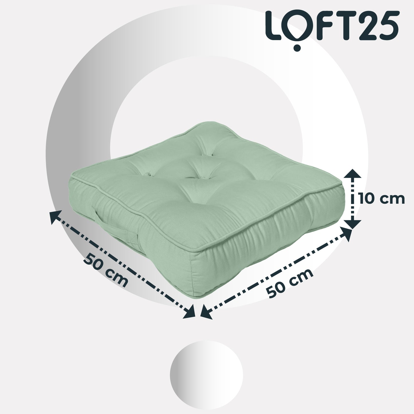 Loft 25 Armchair Cotton Booster Cushion