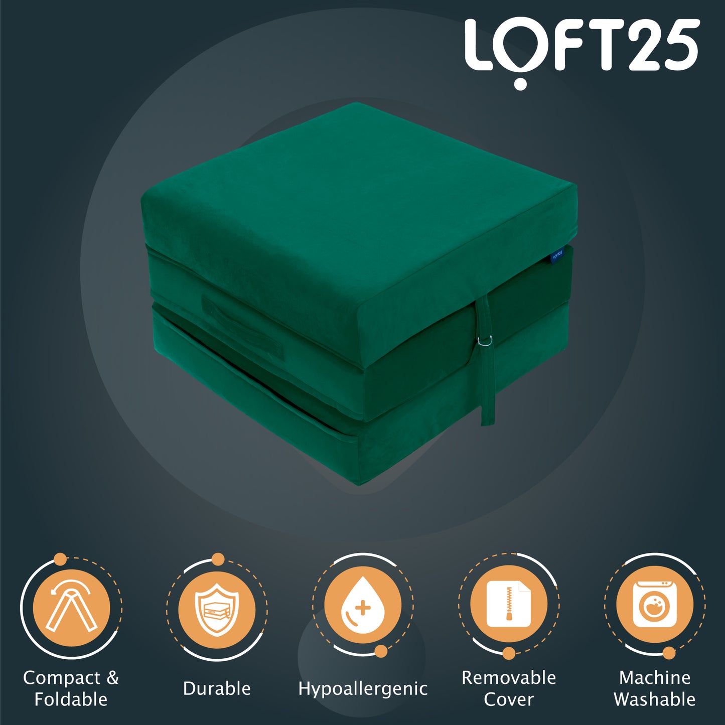 Loft 25 Fold Out Single Z Bed