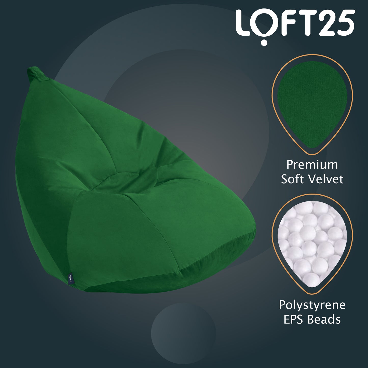 Loft 25 Bean Bag Recliner Chair