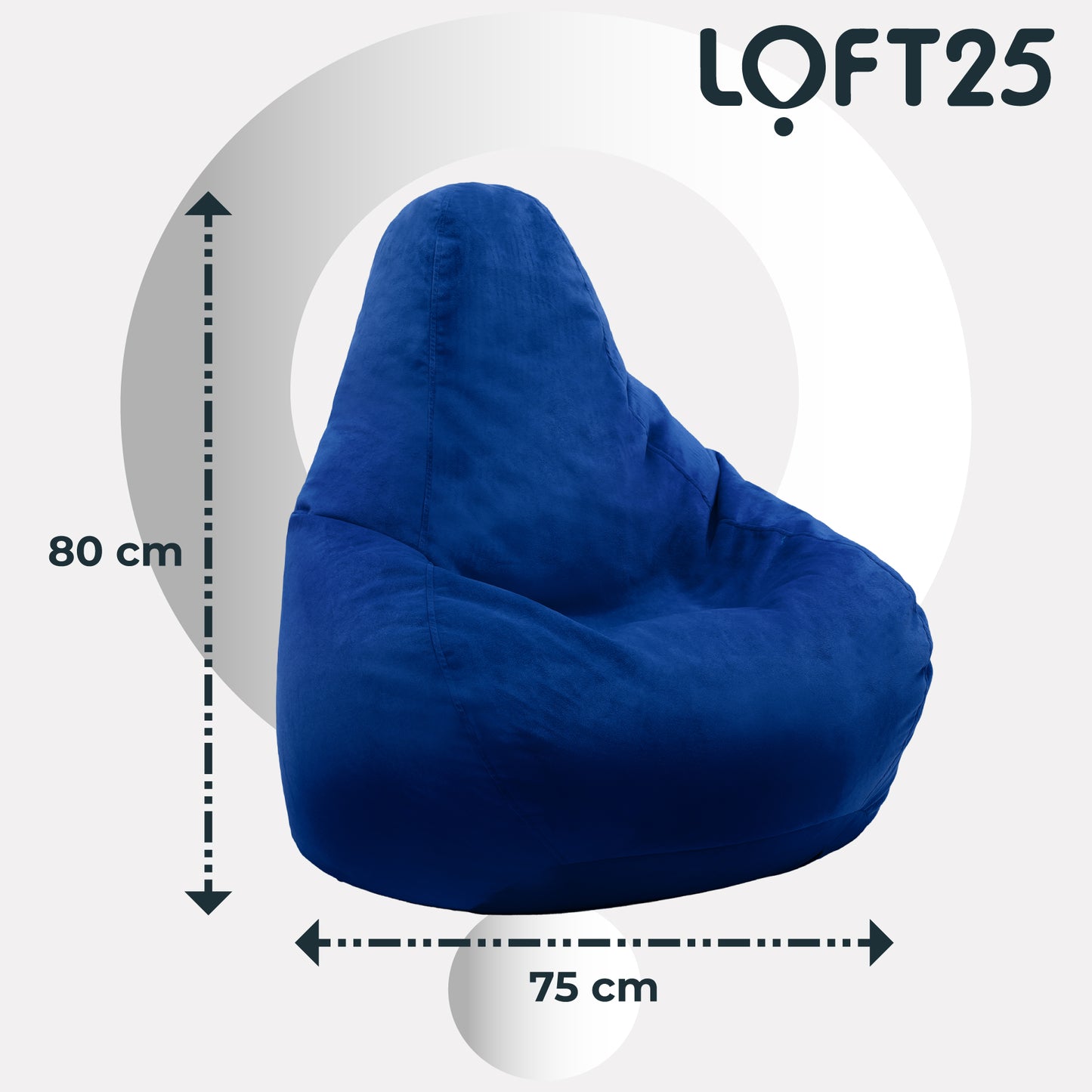 Loft 25 Gamer Recliner Bean Bag Chair