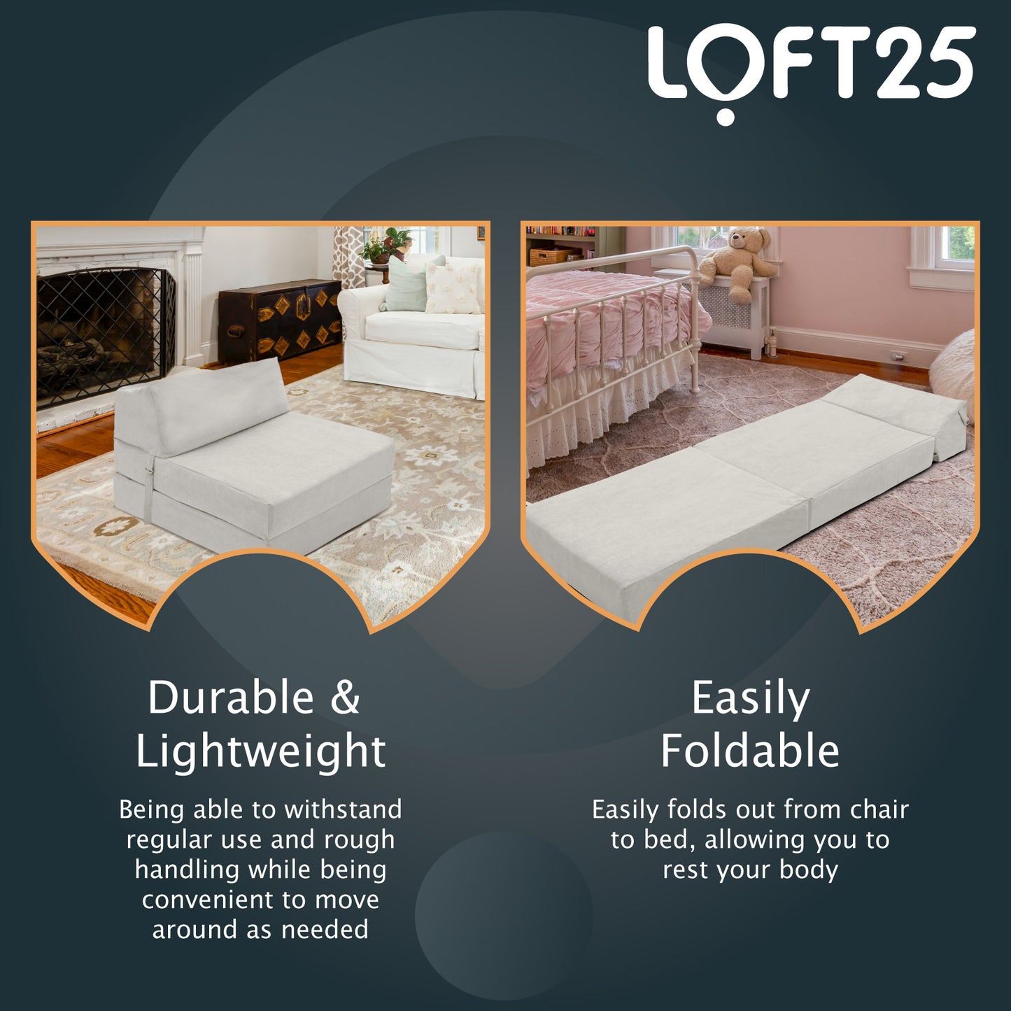 Loft 25 Single Fold Out Chair Graceland Z Bed