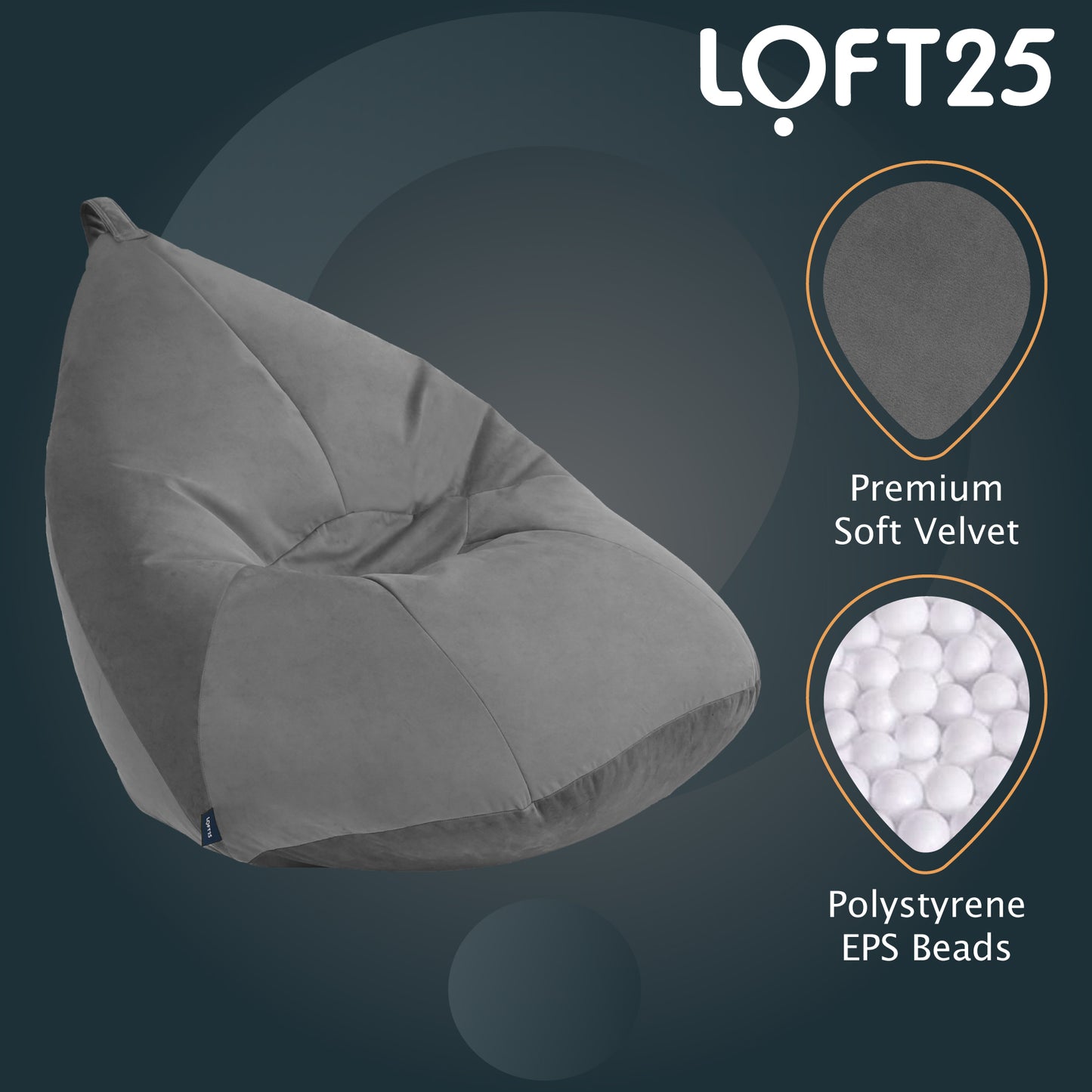 Loft 25 Bean Bag Recliner Chair