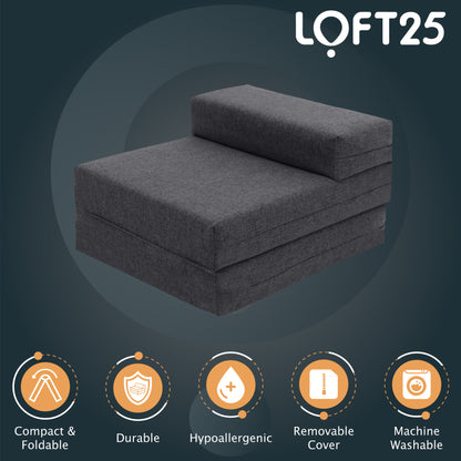 Loft 25 Single Fold Out Chair Sitges Z Bed