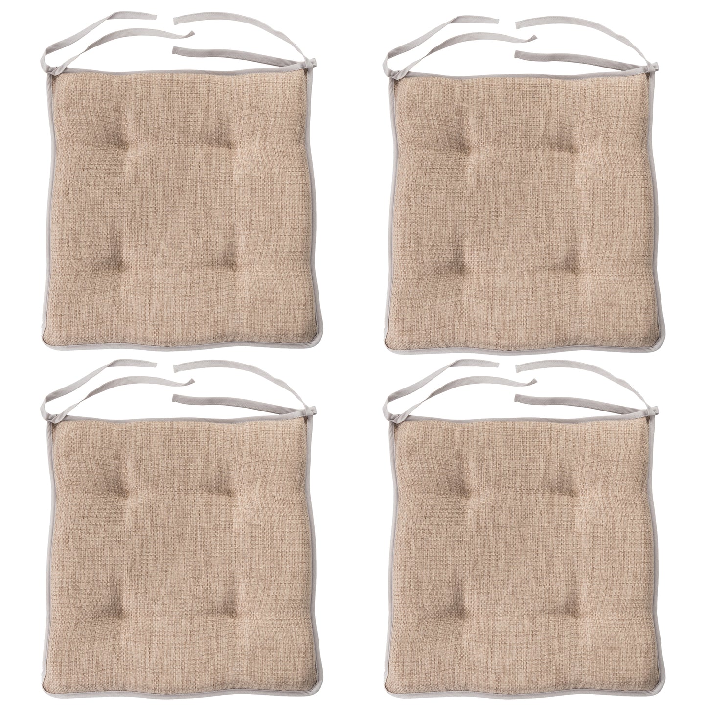 Loft 25 Soft Luxury Non-Slip Tufted Chair Seat Pad