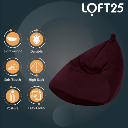 Loft 25 Bean Bag Recliner Chair