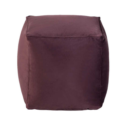 Loft 25 Premium Cubed Velvet Bean Bag Footstool