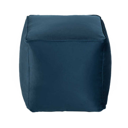 Loft 25 Premium Cubed Velvet Bean Bag Footstool