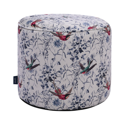 Loft 25 Printed Round Bean Bag Footstool