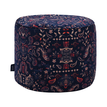 Loft 25 Printed Round Bean Bag Footstool