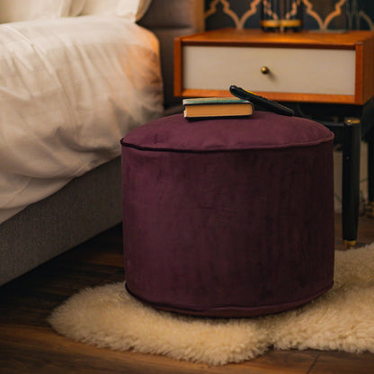 Loft 25 Relaxing Footstool Round Bean Bag