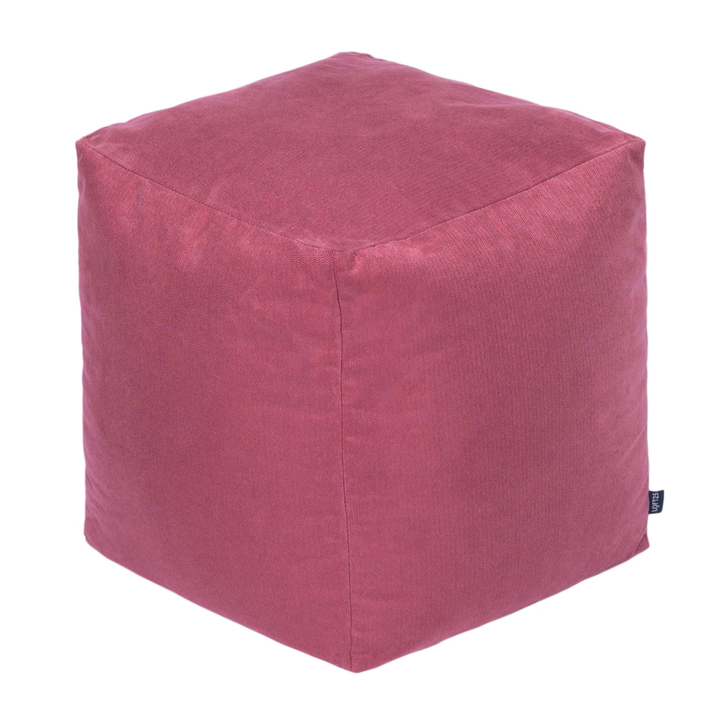 Loft 25 Bean Bag Cube Soft Luxury Footstool Chair