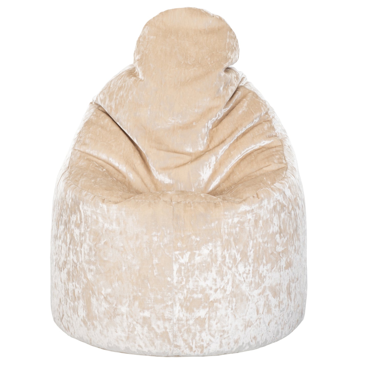 Loft 25 Crushed Velvet Bean Bag Chair