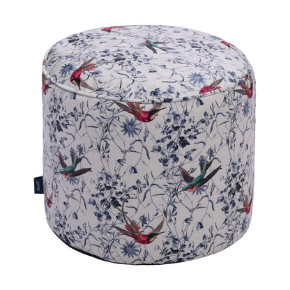 Loft 25 Printed Round Bean Bag Footstool
