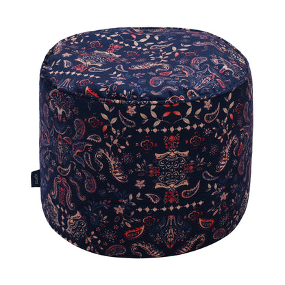 Loft 25 Printed Round Bean Bag Footstool