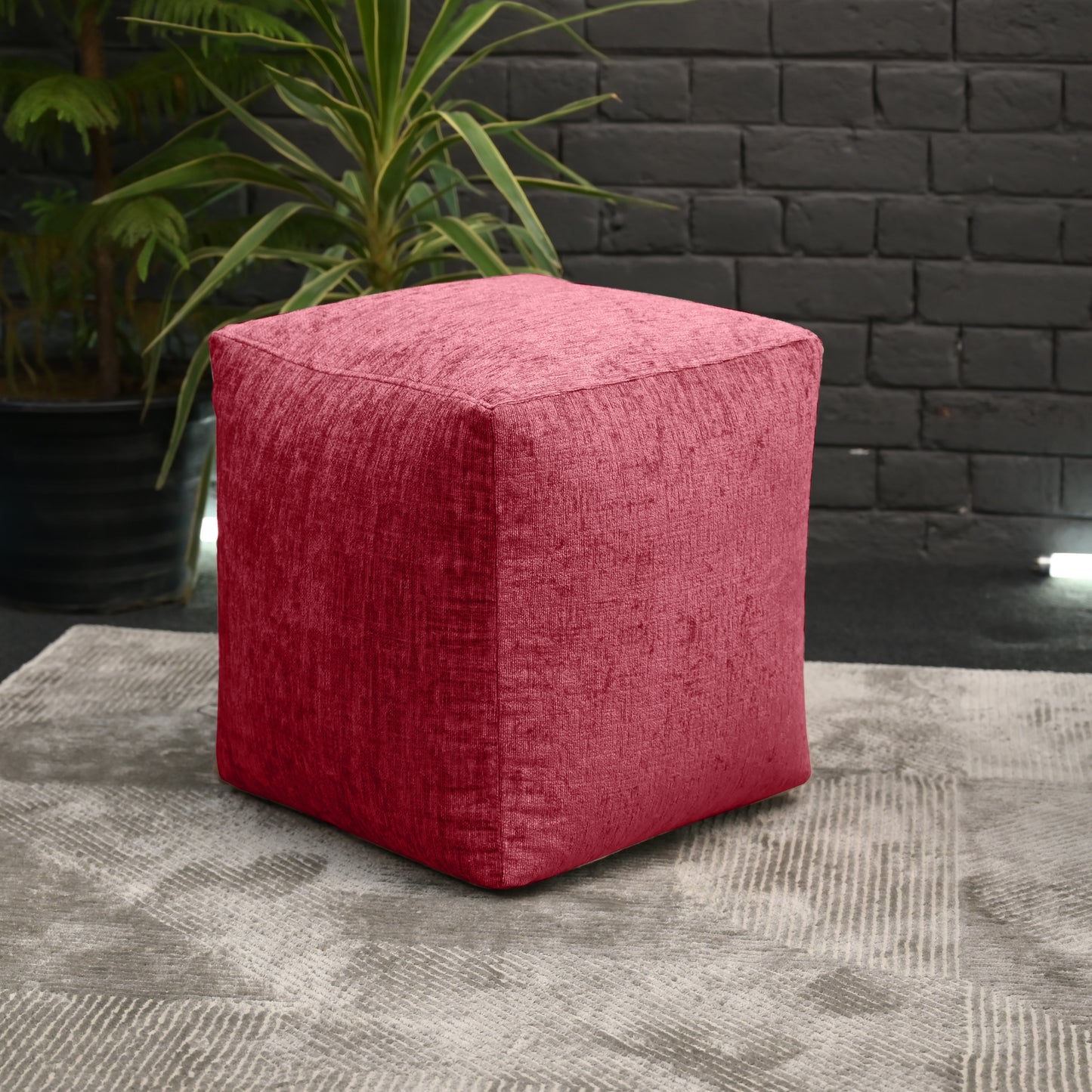 Loft 25 Cube Ergonomic Bean Bag Footstool