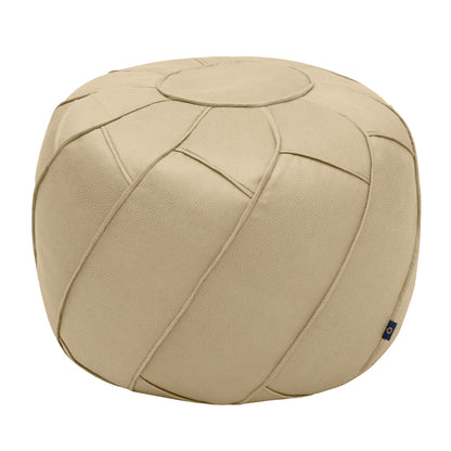 Loft 25 Round Bean Bag Footstool Indoor Living Room Portable Soft Foot Rest