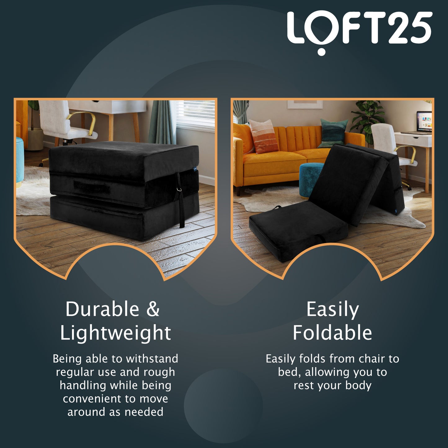 Loft 25 Fold Out Single Z Bed