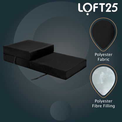 Loft 25 Water Resistant Fold-Out Z Bed Cube Mattress