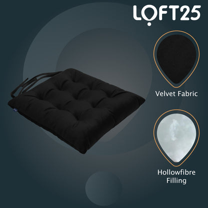 Loft 25 Chair Velvet Seat Pad