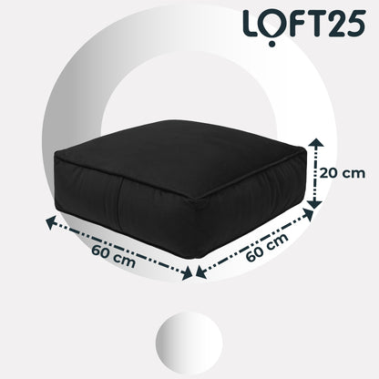 Loft 25 Large Slab Bean Bag Pouffe