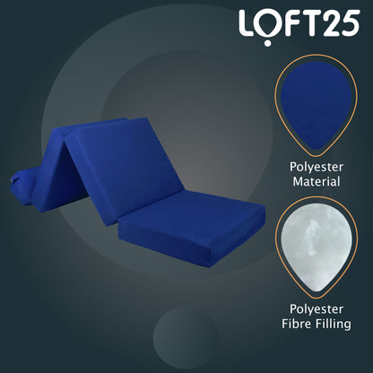 Loft 25 Water Resistant Adult Fold-Out Mattress Chair Bed