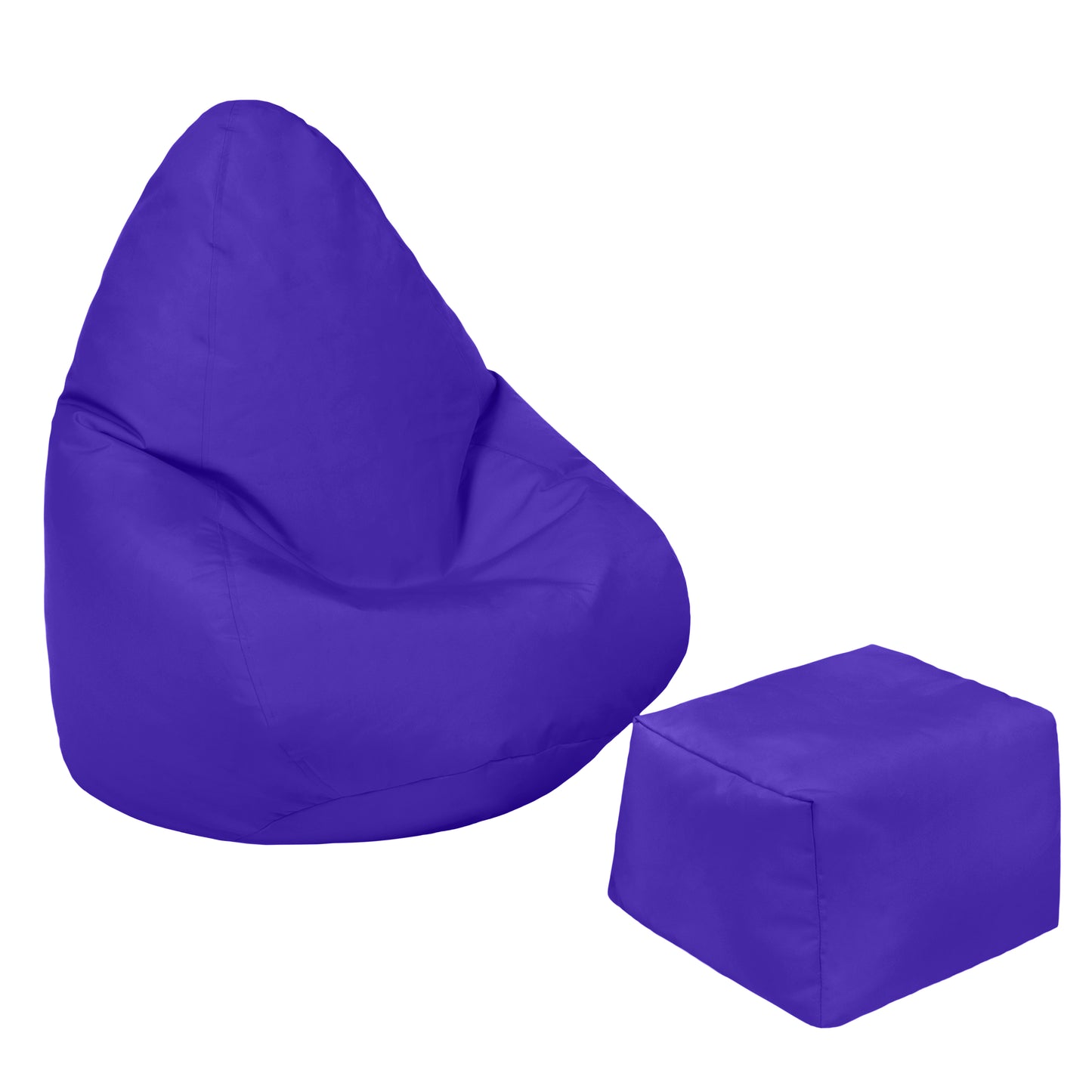 Loft 25 Kids Bean Bag Gamer Chair With Footstool