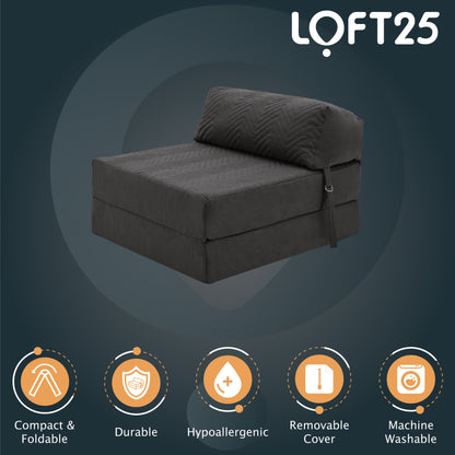Loft 25 Fold Out Z Bed Chair